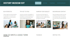Desktop Screenshot of historymuseumeot.org